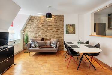 Charming maisonette apartment with roof terrace