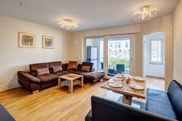 3-room apartment with garden in Aubing 