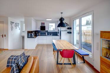 Penthouse apartment with modern furnishings