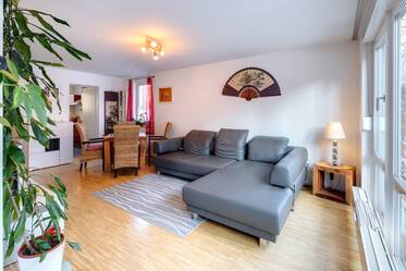Quiet maisonette apartment with garden for rent