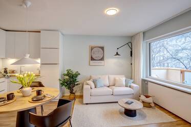 Bright and furnished rental near Rotkreuzplatz
