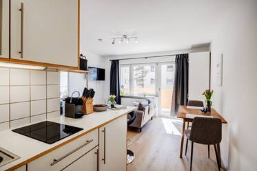 Moosach: newly furnished apartment with balcony