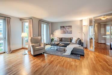 First class apartment with 2 balconies, roof-terrace