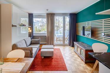 Beautifully furnished studio in Arabellapark