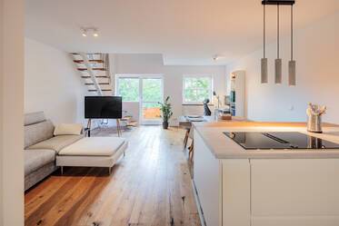 Nicely furnished maisonette in Milbertshofen