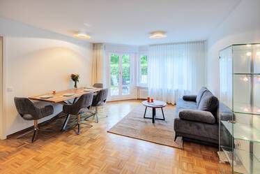 Nicely furnished apartment with garden 	 in Au-Haidhausen