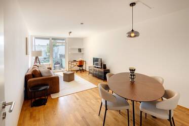 Beautiful 2-room apartment with modern bathroom