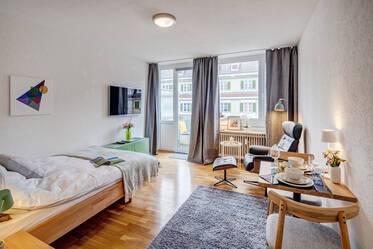 For rent: newly furnished apartment near Rotkreuzplatz