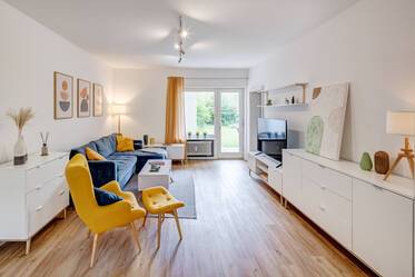 Spacious garden apartment for rent in Hadern
