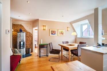 Furnished attic apartment in Au-Haidhausen