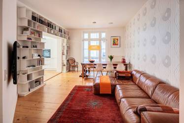 Historic ambience with balcony in the rear building