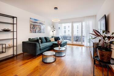 Modern 3-room apartment, newly furnished