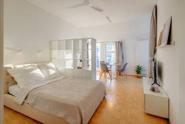 Nicely furnished attic apartment in Neuhausen