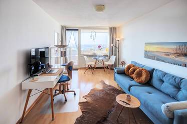 Ligth-flooded 1-room apartment with panoramic view