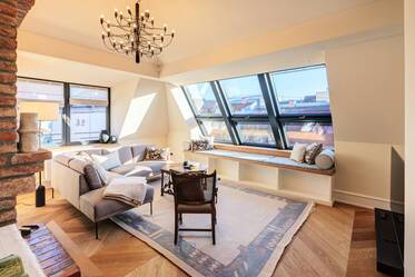 Beautifully furnished attic apartment in Neuhausen