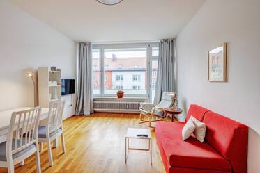 Furnished studio in Schwabing-West