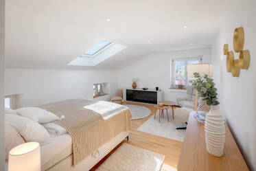 Light-Filled, Modern Top-Floor Apartment in Gmund am Tegernsee