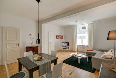 Munich-Neuhausen: Modernly furnished 2-room-apartment 