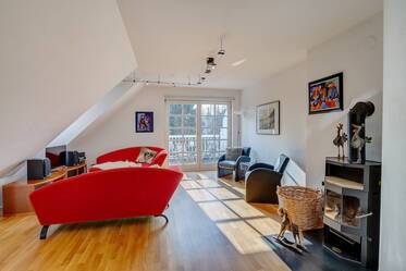 Obersendling: 3-room maisonette apartment 