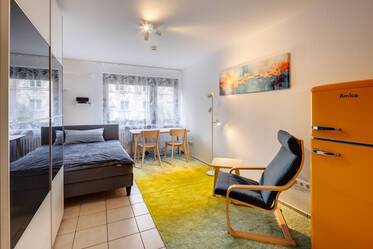 Fully equipped 1-room apartment in quiet location