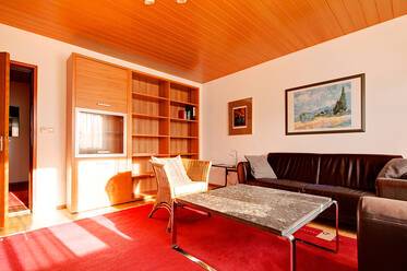 Bright, furnished apartment with balcony and storage room