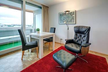 Modern, furnished 1-room apartment in Bogenhausen