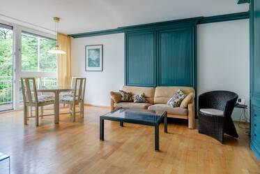 Obermenzing, good location: Furnished 2-room apartment