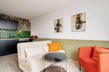 Fully furnished 1-room apartment with WLAN 