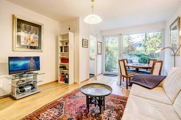 1-room apartment with garden and terrace Schwabing