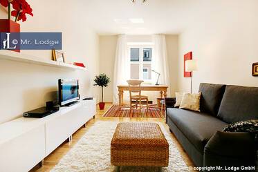 Bright city apartment for rent near Goetheplatz 