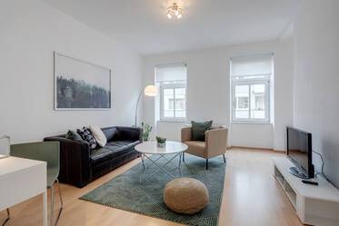 Central Glockenbachviertel: modern 1.5-room apartment