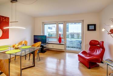 Modern, chic furnished 2-room apartment