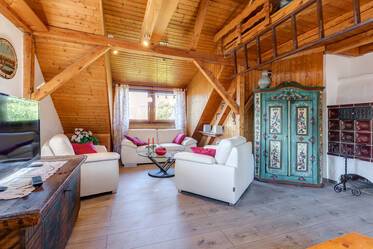 Roof terrace apartment for rent, quiet and green