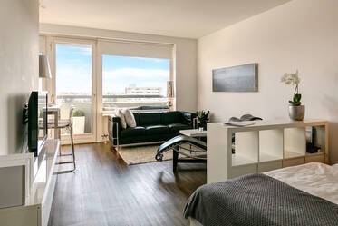 Modern and sunny apartment with panoramic view