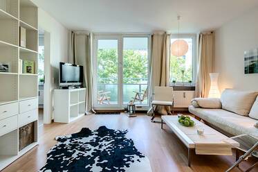Chic furnished 1,5-room apartment