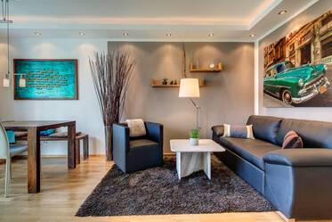 Modern 2-room apartment for rent in quiet area