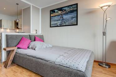 Exclusive studio apartment with balcony