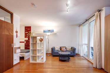Spacious 1.5-room apartment near Theresienwiese