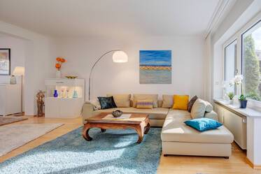 Large terrace apartment in Bogenhausen for rent