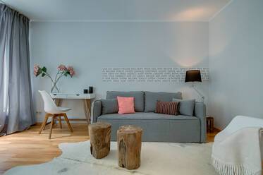 Sunny 1-room rental apartment with terrace