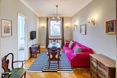 University quarter: furnished 3-room apartment