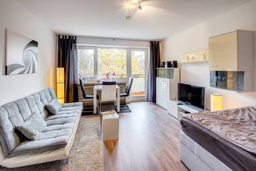 Furnished 1-room apartment, close to Forstenrieder Park
