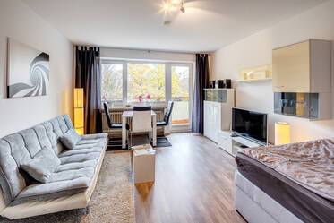 Furnished 1-room apartment, close to Forstenrieder Park