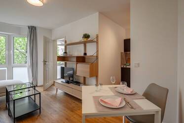 Nicely furnished 1.5-room apartment in Ramersdorf
