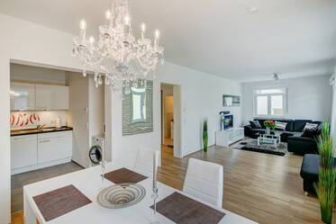 Premium apartment with washing machine and two balconies
