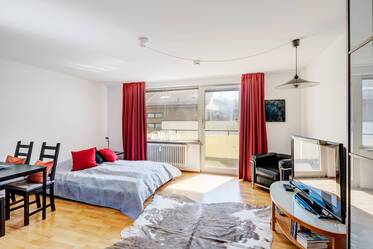 Centrally located 1-room apartment near Theresienwiese