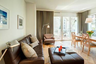 The Seven: premium of highest standards, furnished 2-room in Glockenbachviertel,  24/7 concierge service