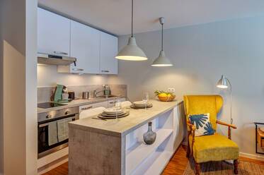 Rotkreuzplatz: high-quality 1-room apartment