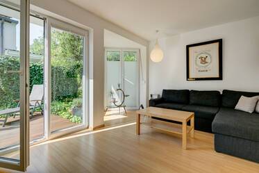 Obermenzing: Very beautiful semi-detached house with 3 bedrooms