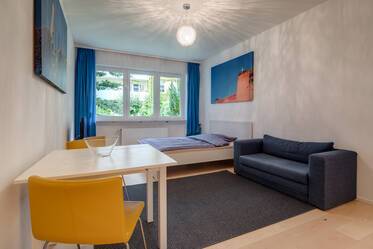 Newly furnished 1-room apartment in Glockenbachviertel